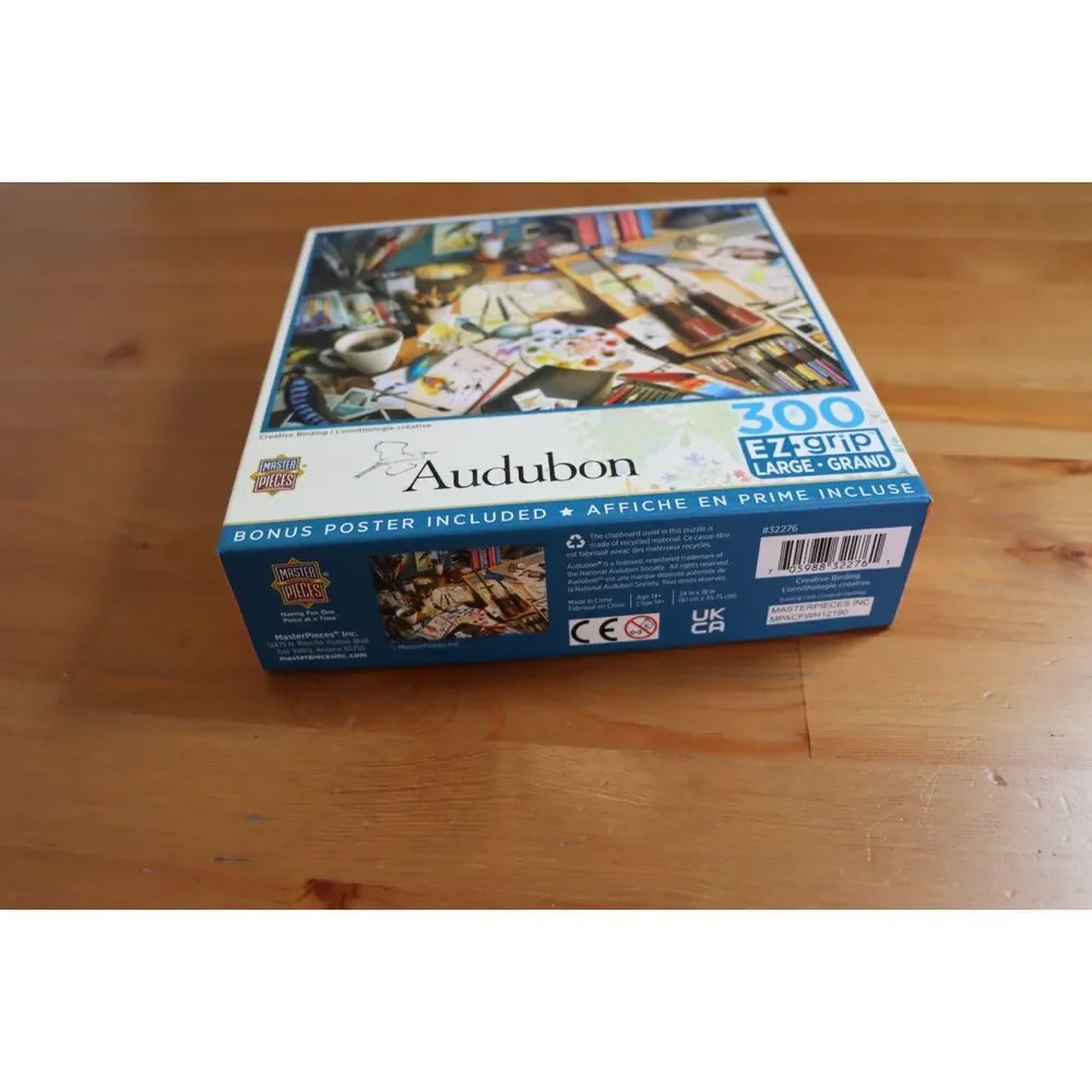 Audubon Creative Birding 300 Piece Puzzle